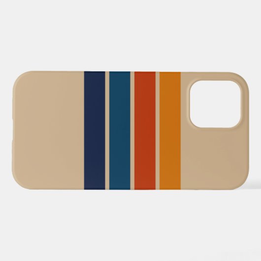 70s Retro iPhone 12 Case Hülle (Rückseite (Horizontal))