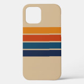 70s Retro iPhone 12 Pro Case (Rückseite)