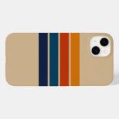 70s Retro iPhone 14 Plus Case (Rückseite (Horizontal))