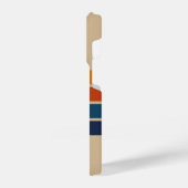 70s Retro iPhone 14 Pro Case Hülle (Linke Seite)