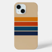 70s Retro iPhone 15 Case (Rückseite)
