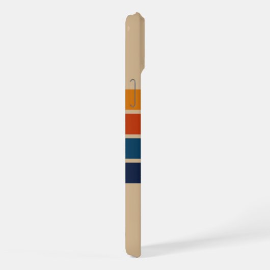 70s Retro iPhone 15 Plus Case Hülle (Rechte Seite)