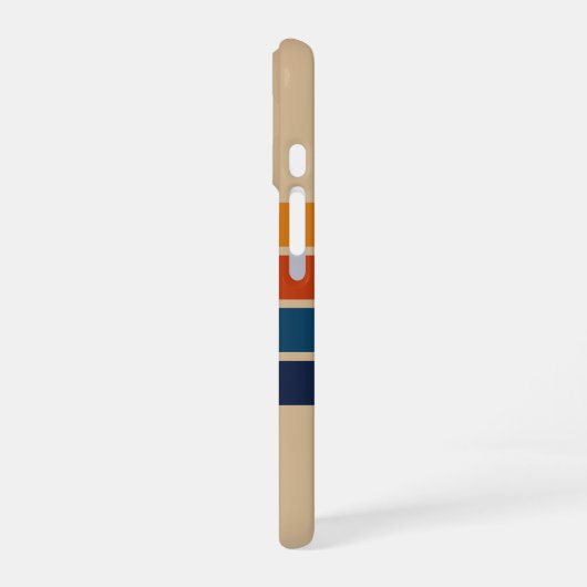 70s Retro iPhone 16 Case Hülle (Linke Seite)