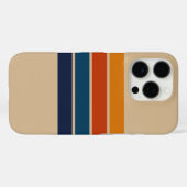 70s Retro iPhone 16 Pro Case (Rückseite (Horizontal))