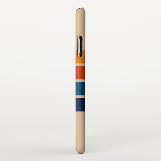 70s Retro iPhone XS Max Case Hülle (Rechte Seite)