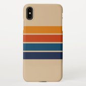 70s Retro iPhone XS Max Case Hülle (Rückseite)