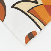 70's retro pattern material illustration70s,1970,p fleecedecke (Ecke)