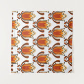 70's retro pattern material illustration70s,1970,p wandteppich (Vorderseite (Horizontal))