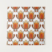 70's retro pattern material illustration70s,1970,p wandteppich (Vorderseite)