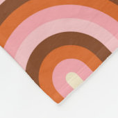 70's Retro Seamless Pattern. 60s and 70s Aesthetic Fleecedecke (Ecke)