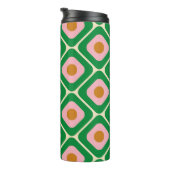 70's Retro Seamless Pattern. 60s and 70s Aesthetic Thermosbecher (Nach rechts gedreht)