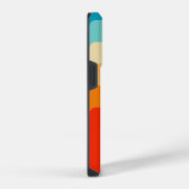 70s Square Rainbow iPhone Hülle (Rechte Seite)