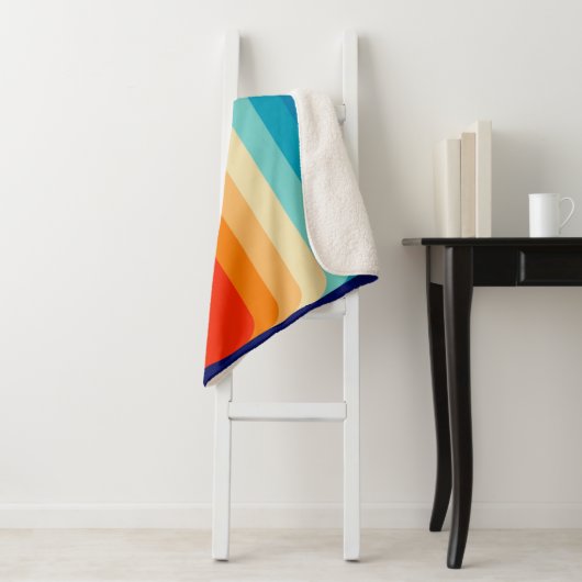 70s Square Rainbow Sherpadecke (Beispiel)