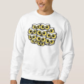 70s Style Owl Sweatshirt (Vorderseite)