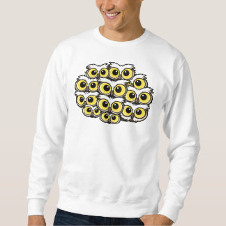 70s Style Owl Sweatshirt