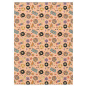 70s Style Tablecloth Groovy Pastel Dining Look Tischdecke (Vorderseite)