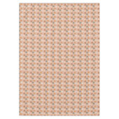 70s Style Tablecloth Groovy Pastel Tiny Flowers Tischdecke (Vorderseite)