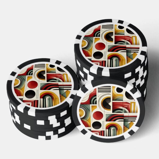 70s Urban Flow Pokerchips (Stapel)