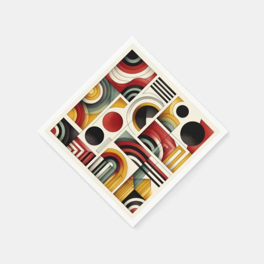 70s Urban Flow Serviette (Ecke)