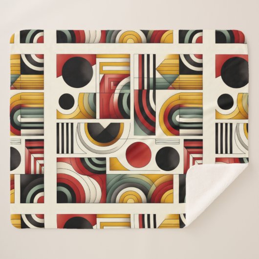 70s Urban Flow Sherpadecke (Vorderseite (Horizontal))