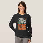 70s Vibe 70s Costume Groovy Peace Hippie 70's Them T-Shirt (Vorne ganz)