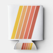 70s Vintage Retro Stripes Dosenkühler (Rückseite)