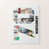 70th Birthday Number 70 Photo Collage 11 Photo Puzzle (Vertikal)