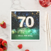 70th Birthday Party  Serviette (Beispiel)