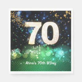 70th Birthday Party  Serviette