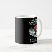 70th Birthday Skier Man 70 Years Old Skiing Lover Kaffeetasse (VorderseiteRechts)