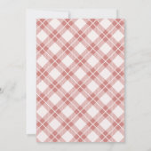 70th Golf Theme Birthday Party Photo Modern Pink Einladung (Rückseite)