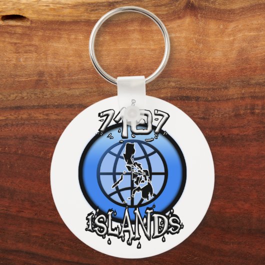 7107 Inseln Philippinen Schlüsselanhänger (Vorderseite)