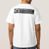 713 Houston tx. T-Shirt (Rückseite)