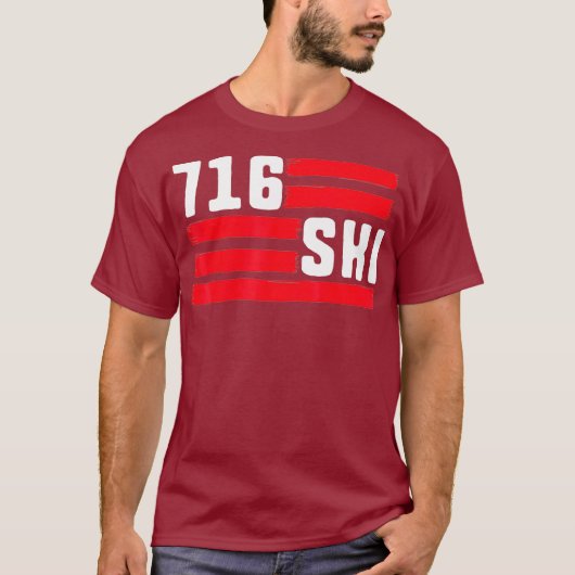 716SKI Polish Eagle Dyngus Day Polska Poland T-Shirt (Vorderseite)