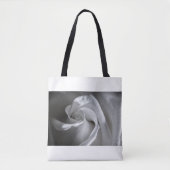 7181-M-Weiße Rose Tasche (Vorderseite)