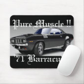 '71 Barracuda-reiner Muskel!! Mousepad (Mit Mouse)