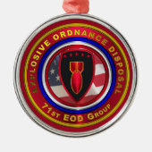 71. EOD GROUP Weihnachten Ornament Aus Metall (Vorne)