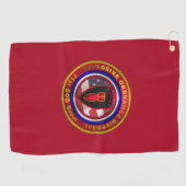 71. Explosive Ordnance Disposal Group Golfhandtuch (Horizontal)