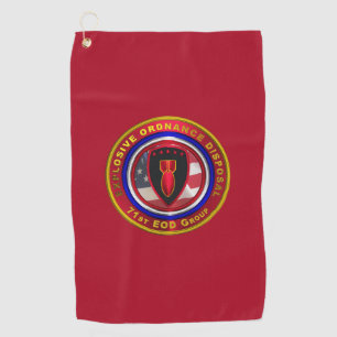 71. Explosive Ordnance Disposal Group Golfhandtuch