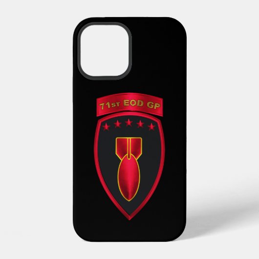 71. Explosive Ordnance Disposal Group iPhone Hülle (Rückseite)