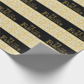 71. Geburtstag Geschenkpapier (Ecke)