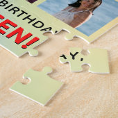 71. Geburtstag: Lustiger Regenbogen #, Benutzerdef Puzzle (Seite)