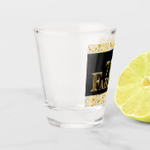 71. Geburtstag Schnapsglas (Links)