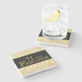 71. Geburtstag Steinuntersetzer (Seitenansicht)