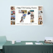 71. Geburtstagsfeier Nummer 71 Fotocollage Banner (Messeveranstaltung)