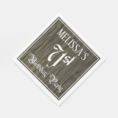 71. Geburtstagsparty - Extravagantes Drehbuch, Imi Serviette (Ecke)