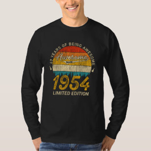 71 Jahre alt 1954 Retro Phantastisch 71. Geburtsta T-Shirt