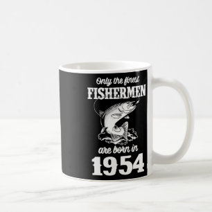 71 Jahre alter Fischfang Fischer 1954 71. Fischfan Kaffeetasse