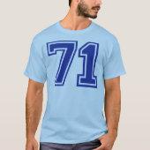 71 - Nummer T-Shirt (Vorderseite)