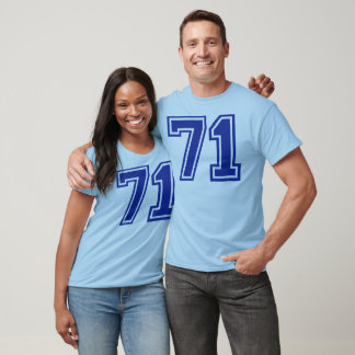 71 - Nummer T-Shirt